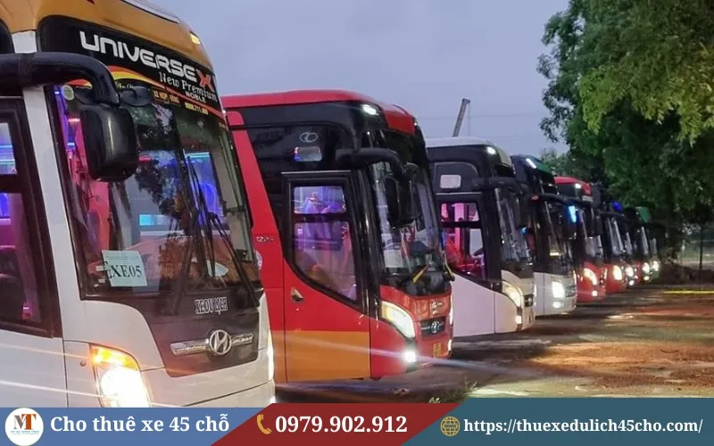 Các dịch vụ cho thuê xe 45 chỗ tại Nha Trang